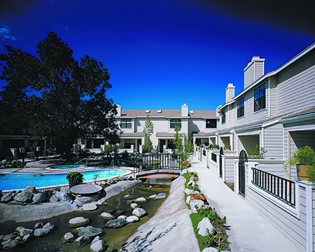 Exterior of an Apartment Complex